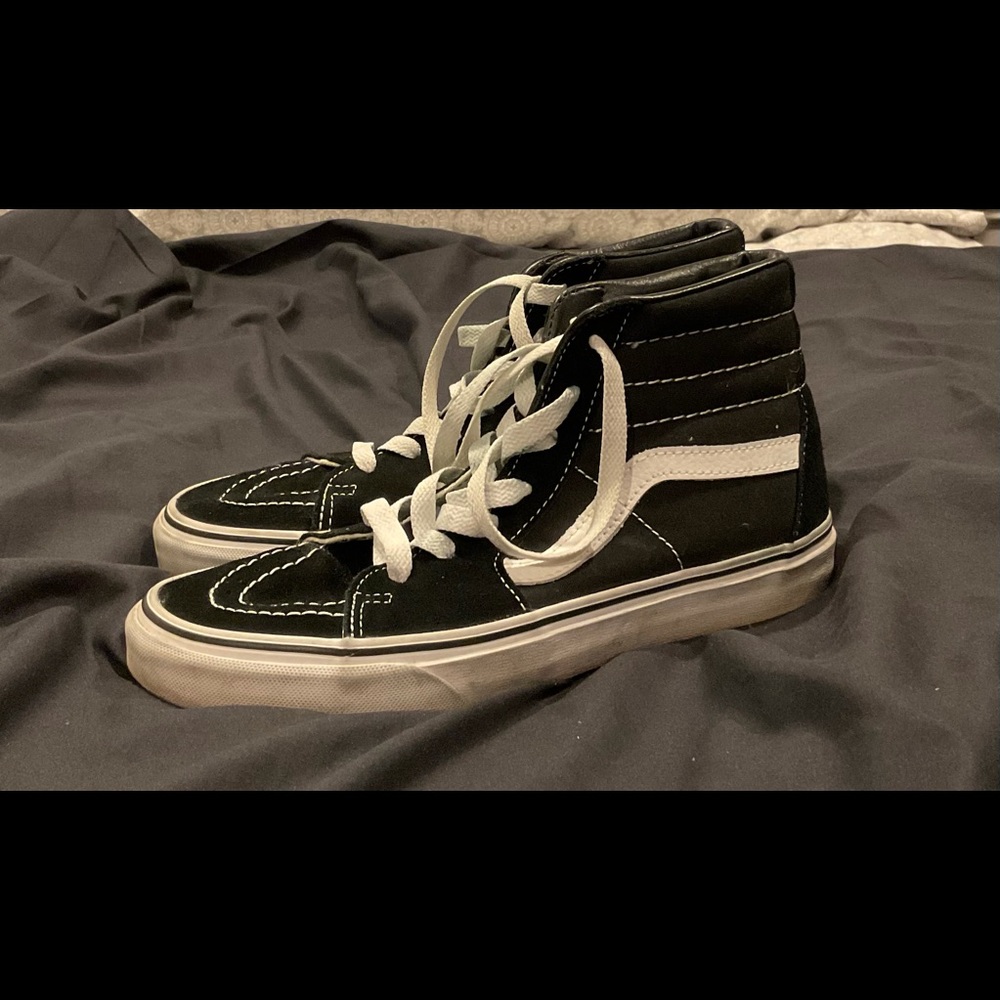 Hightop Black & White Vans